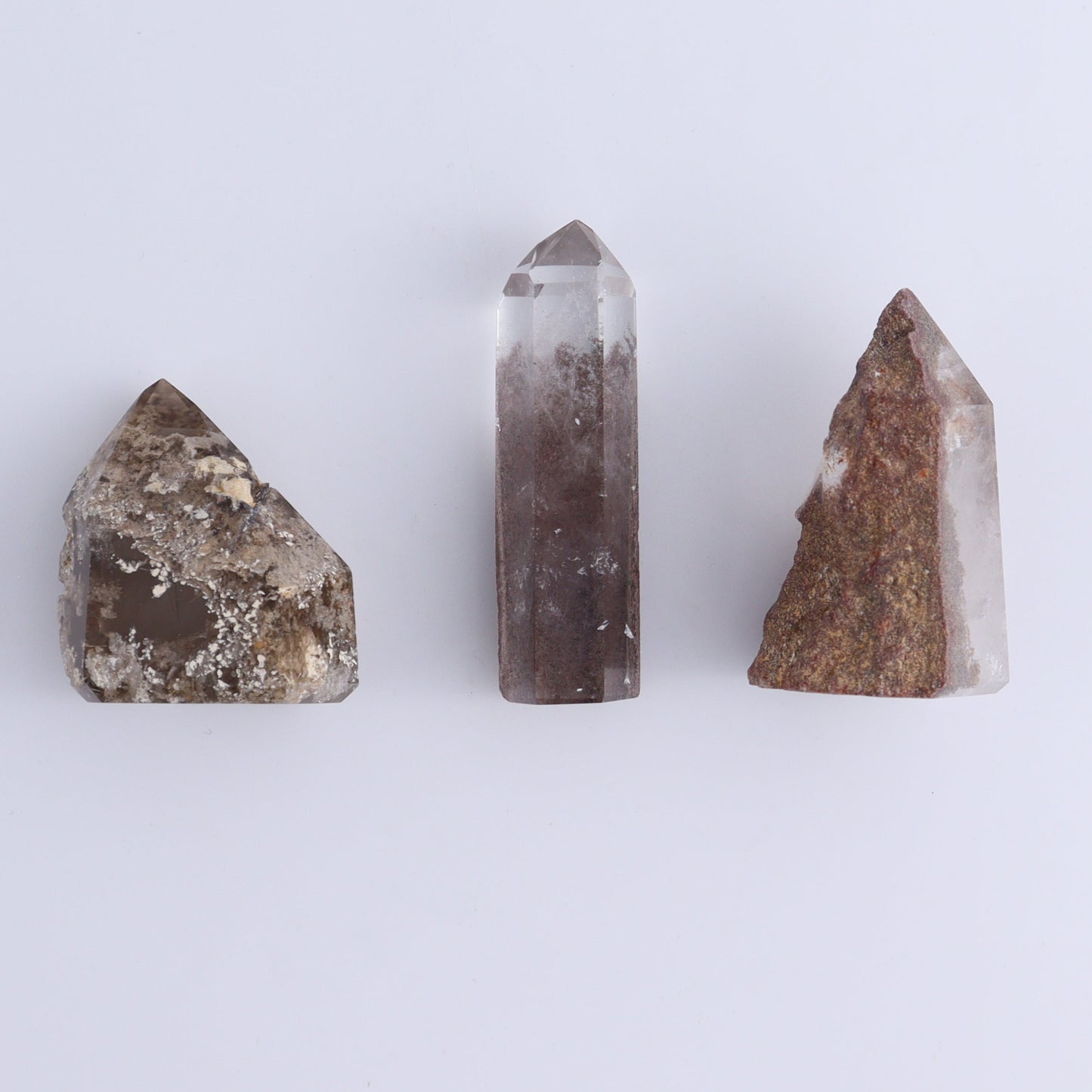 Garden Quartz Towers Set of 20 - Expert Wholesale and Supplier of Wholesale Crystals & Bulk Gemstones, ["Garden Quartz","Quartz","Towers"]