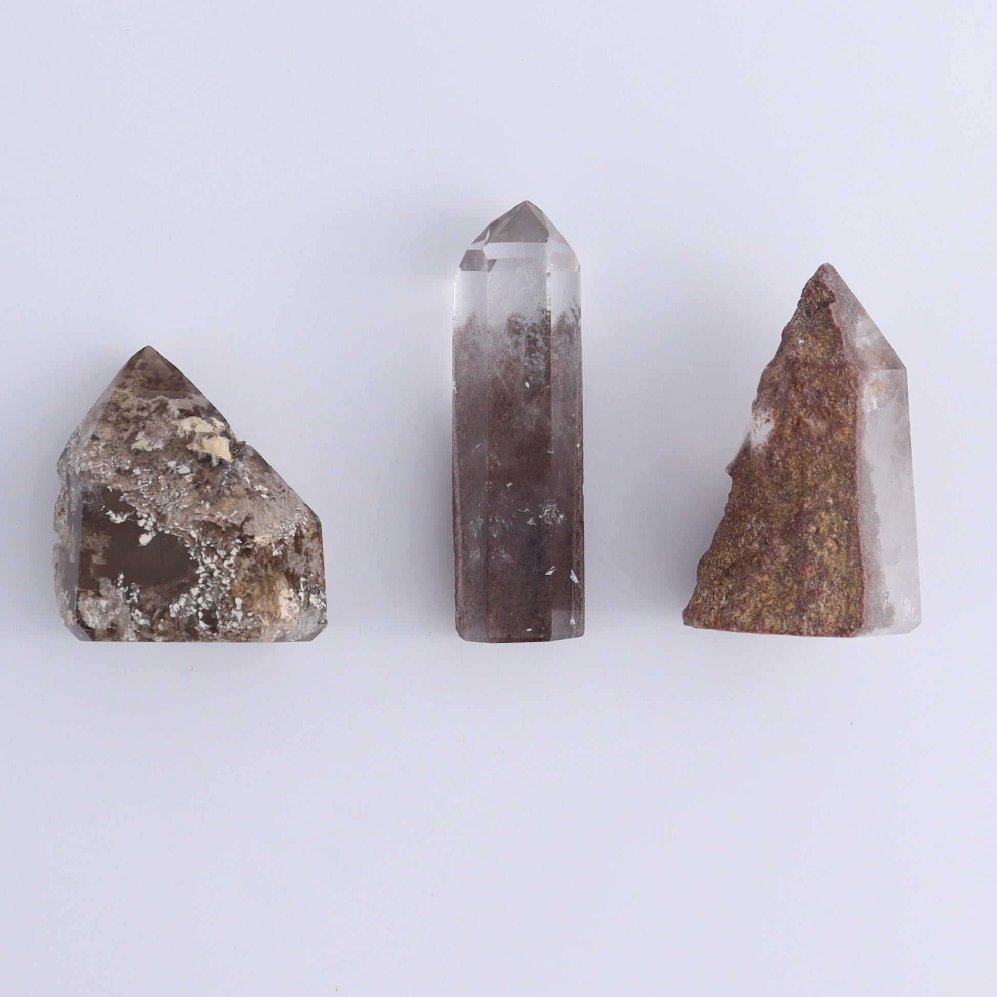 Garden Quartz Towers Set of 20 - Expert Wholesale and Supplier of Wholesale Crystals & Bulk Gemstones, ["Garden Quartz","Quartz","Towers"]