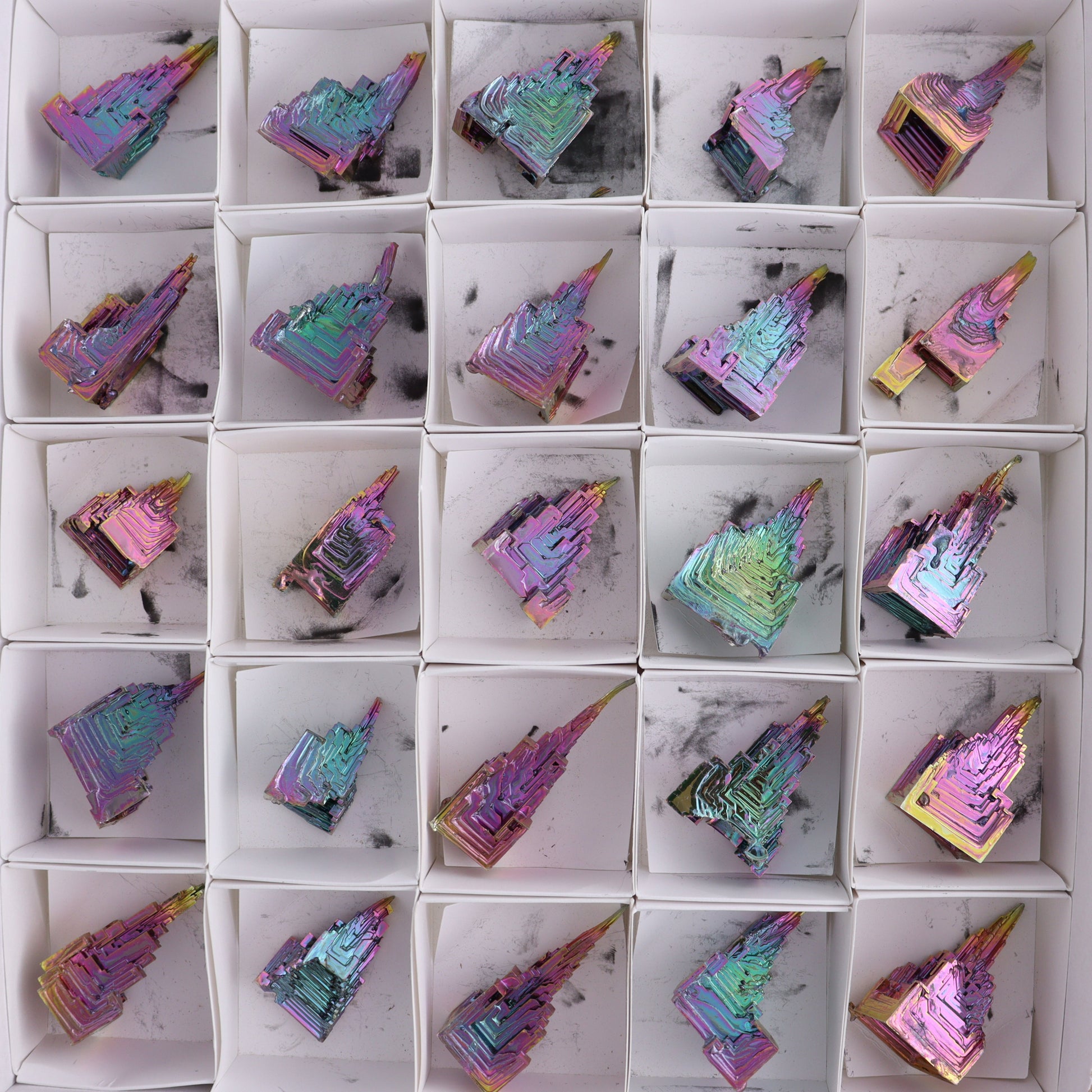 Bismuth Set of 35 - Expert Wholesale and Supplier of Wholesale Crystals & Bulk Gemstones, ["Bismuth"]