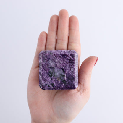 Charoite Cubes Set of 4 - Expert Wholesale and Supplier of Wholesale Crystals & Bulk Gemstones, ["Charoite","Cubes","Russia"]