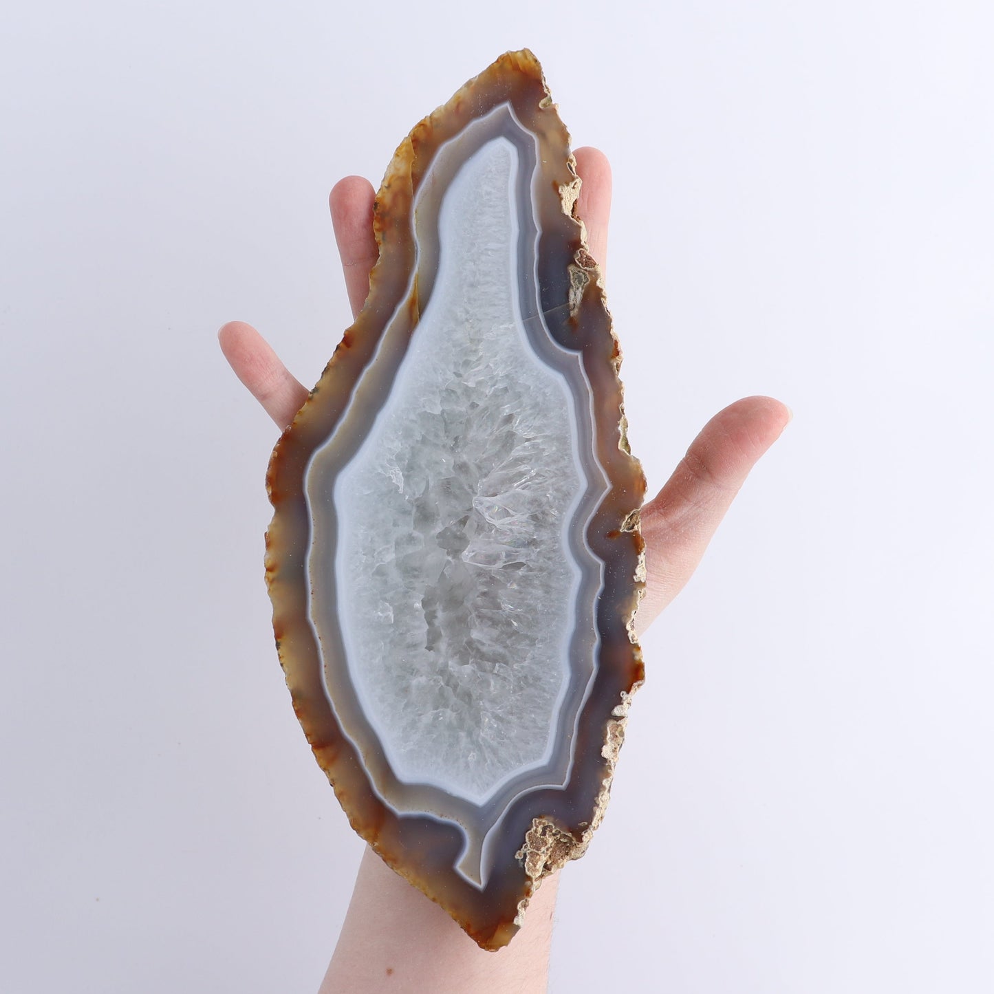 Agate Slices Set of 5 - Expert Wholesale and Supplier of Wholesale Crystals & Bulk Gemstones, ["Agate","Brazil","Slices and Slabs"]