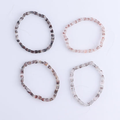 One Hematite Quartz Bracelet