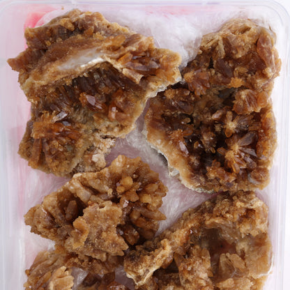 Honey Colored Quartz Flat from Morocco