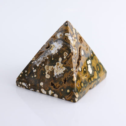 Ocean Jasper Pyramids Set of 4
