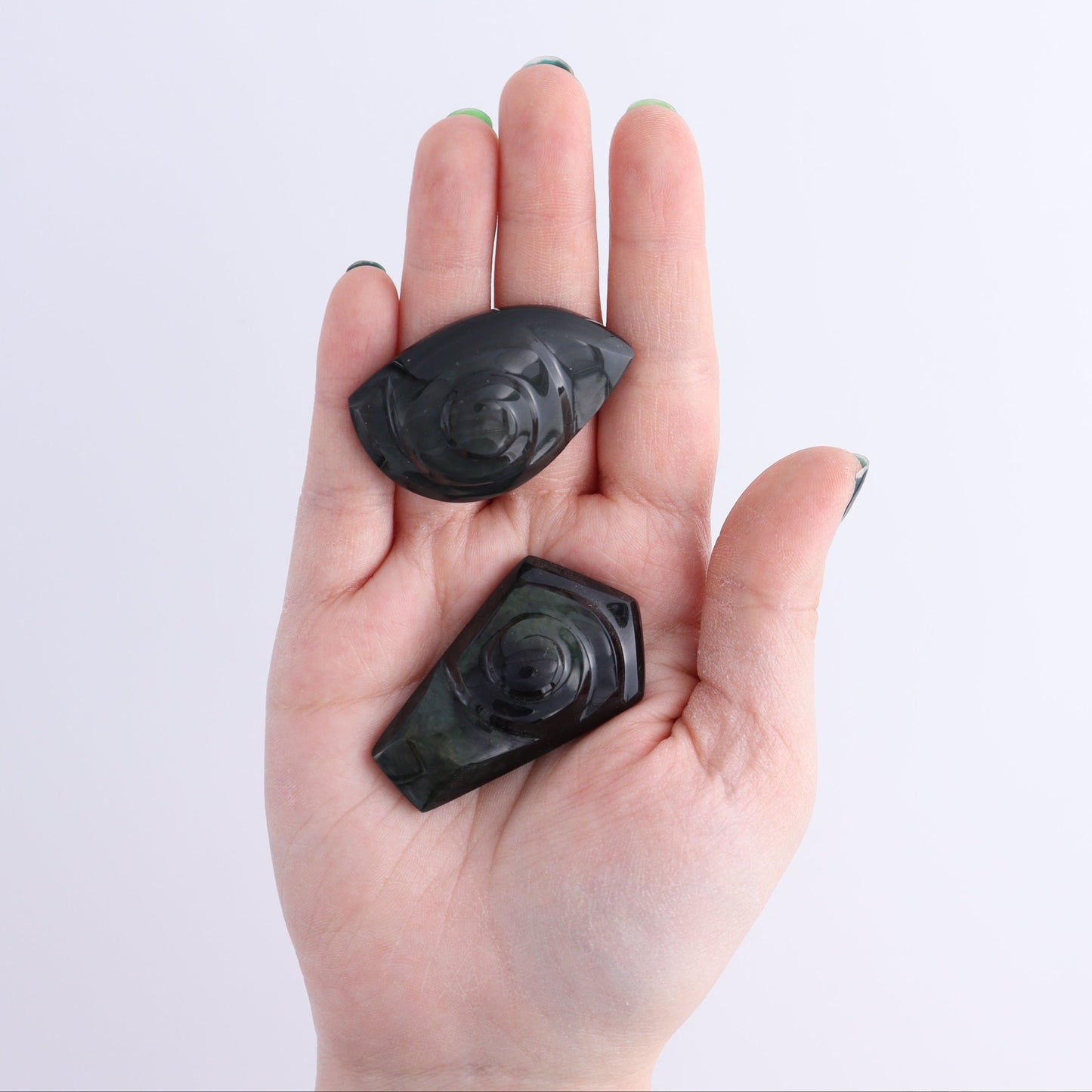 Rainbow Obsidian Cabs Set of 4