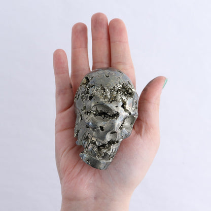Pyrite Skulls Set of 3