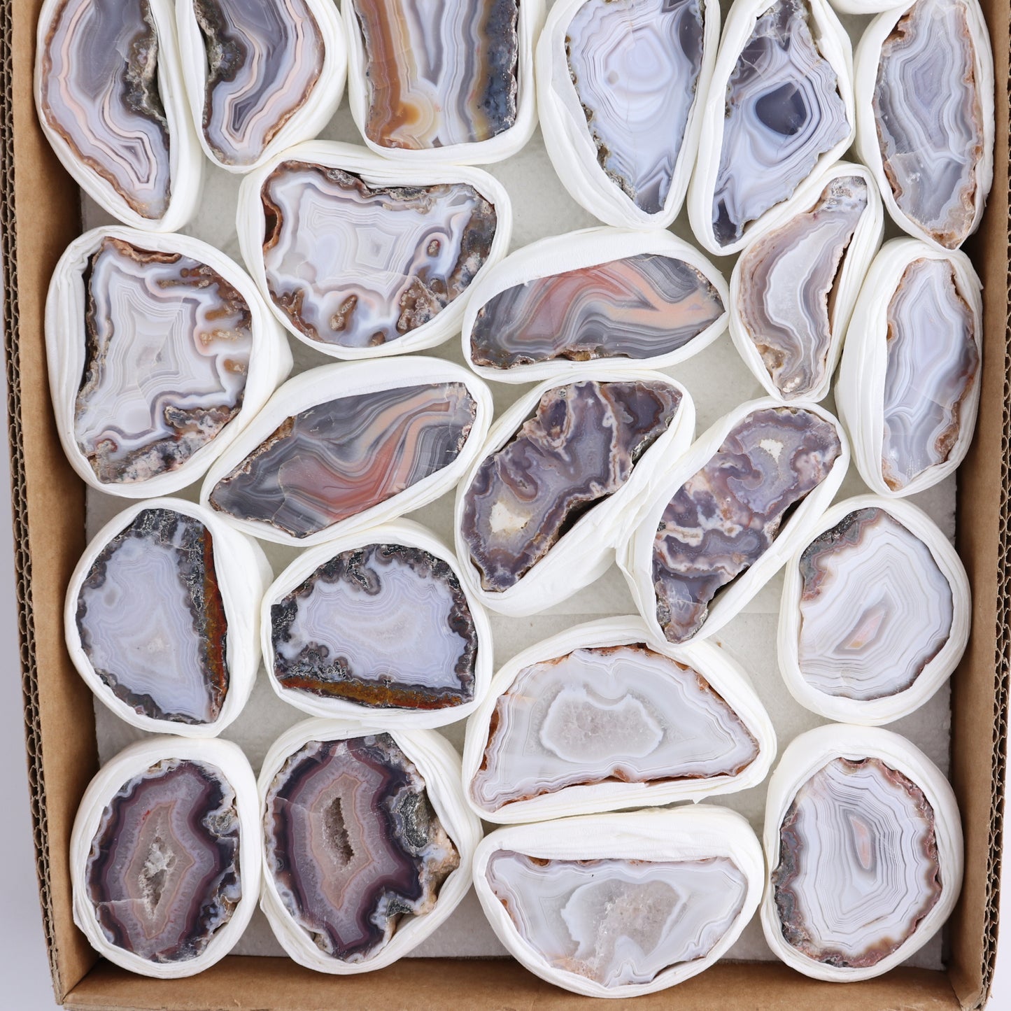 Imperfect Polish Agate Flat