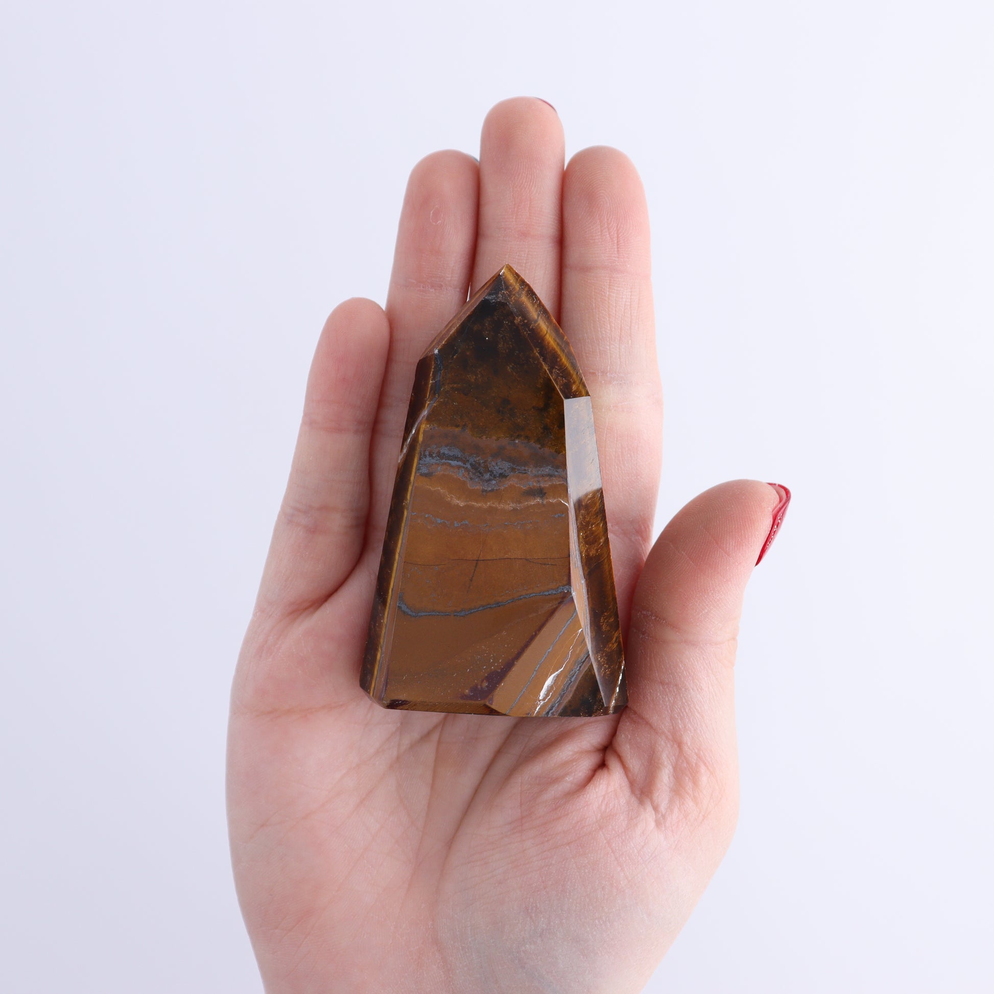 Tiger Eye Towers Set of 15 - Expert Wholesale and Supplier of Wholesale Crystals & Bulk Gemstones, ["Brazil","close_70","Tiger Eye","Towers"]