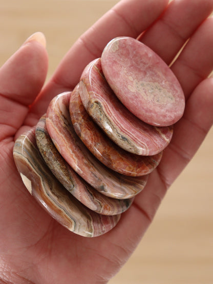 Rhodochrosite Worry Stones - Expert Wholesale and Supplier of Wholesale Crystals & Bulk Gemstones, []
