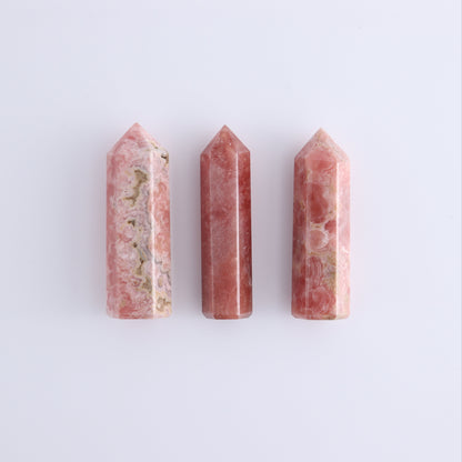 Rhodochrosite Towers Set of 5 - Expert Wholesale and Supplier of Wholesale Crystals & Bulk Gemstones, ["Argentina","Rhodochrosite","Towers"]