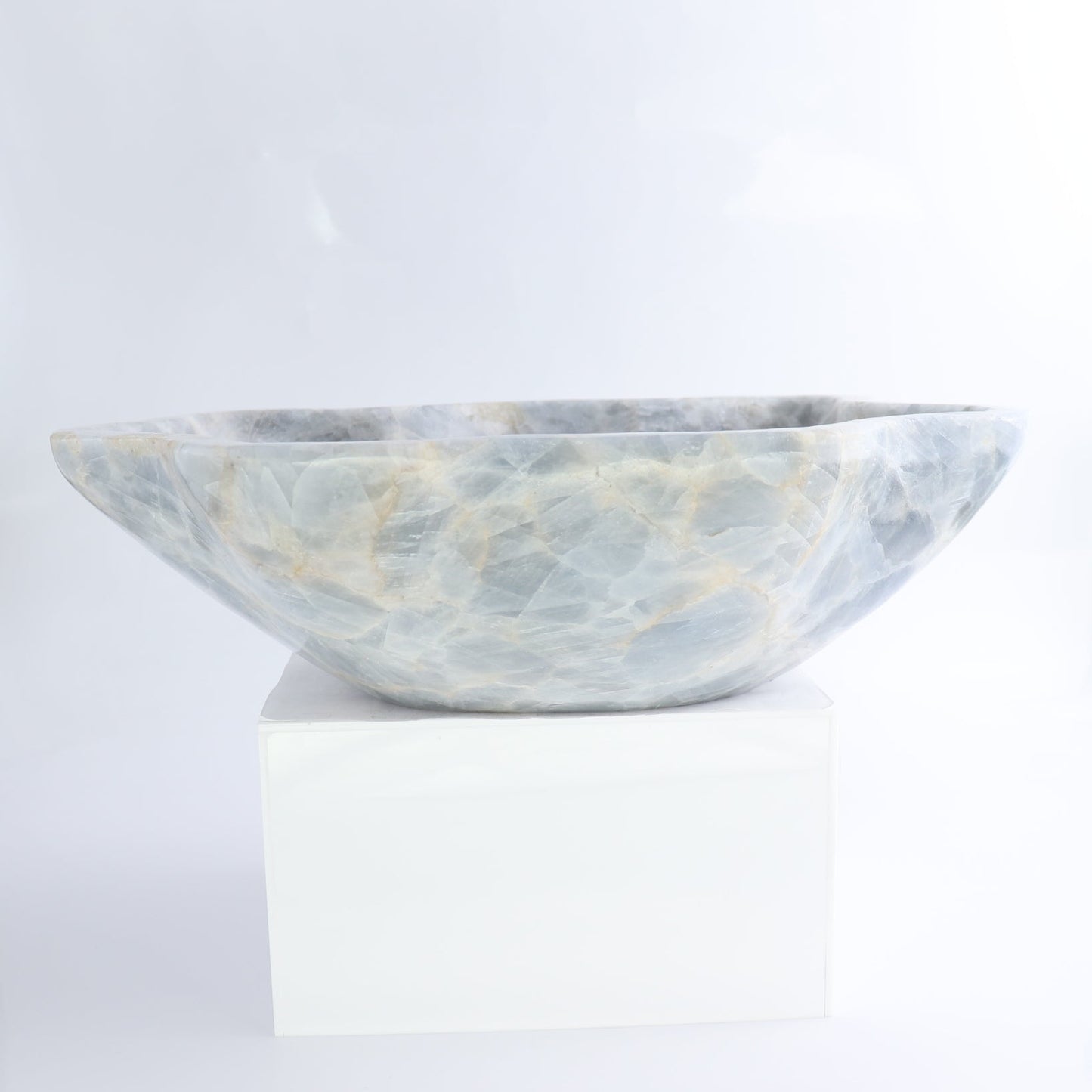 Blue Calcite Bowl