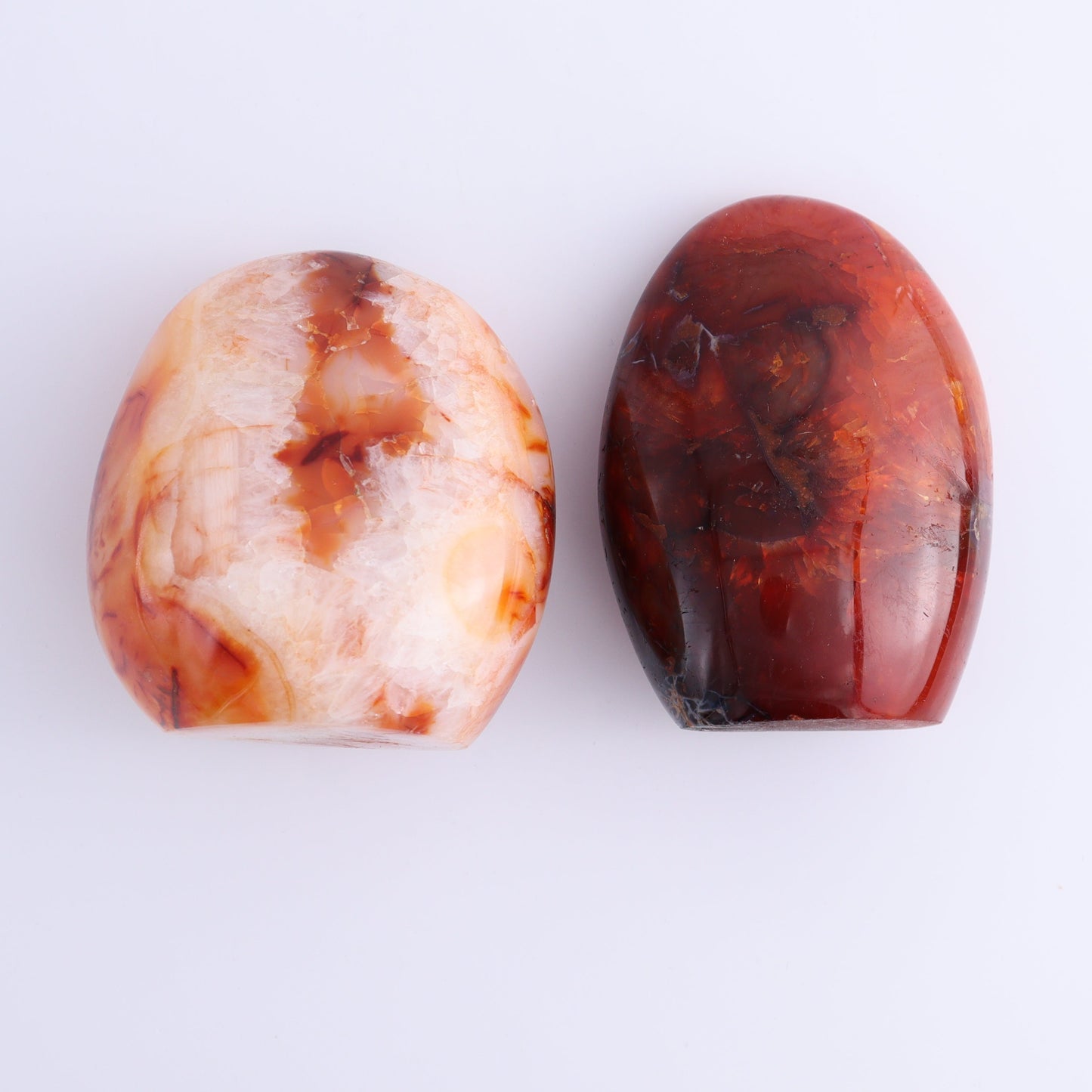 Carnelian Freeforms Set of 8 - Expert Wholesale and Supplier of Wholesale Crystals & Bulk Gemstones, ["carnelian","Freeform","Freeforms","Madagascar"]