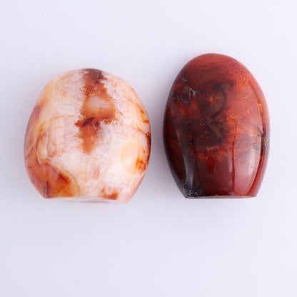 Carnelian Freeforms Set of 8 - Expert Wholesale and Supplier of Wholesale Crystals & Bulk Gemstones, ["carnelian","Freeform","Freeforms","Madagascar"]