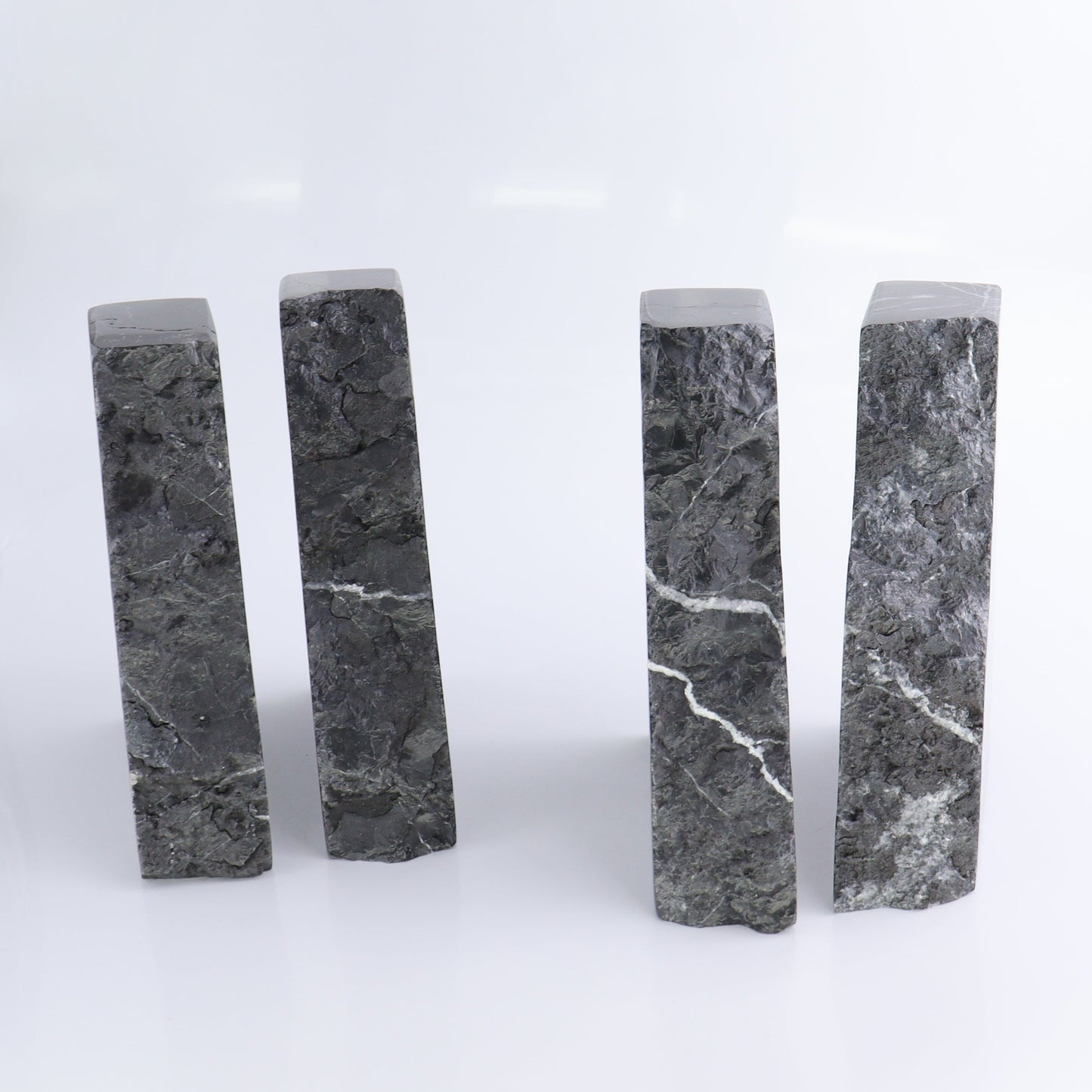 One Pair of Black Marble Rough Bookends - Expert Wholesale and Supplier of Wholesale Crystals & Bulk Gemstones, ["Black Marble","Bookends","Catalog Onyx","Marble","Mexico"]