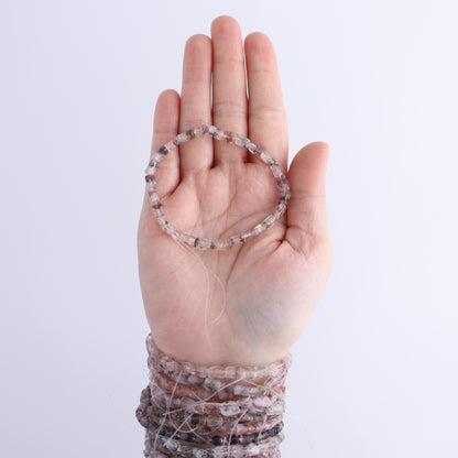 One Hematite Quartz Bracelet