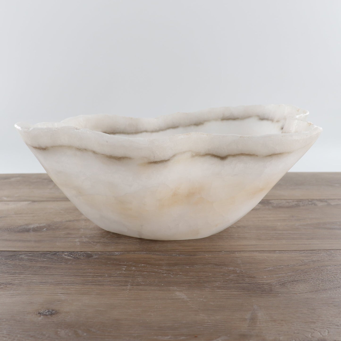 Mexican Onyx/Calcite Bowl 15"