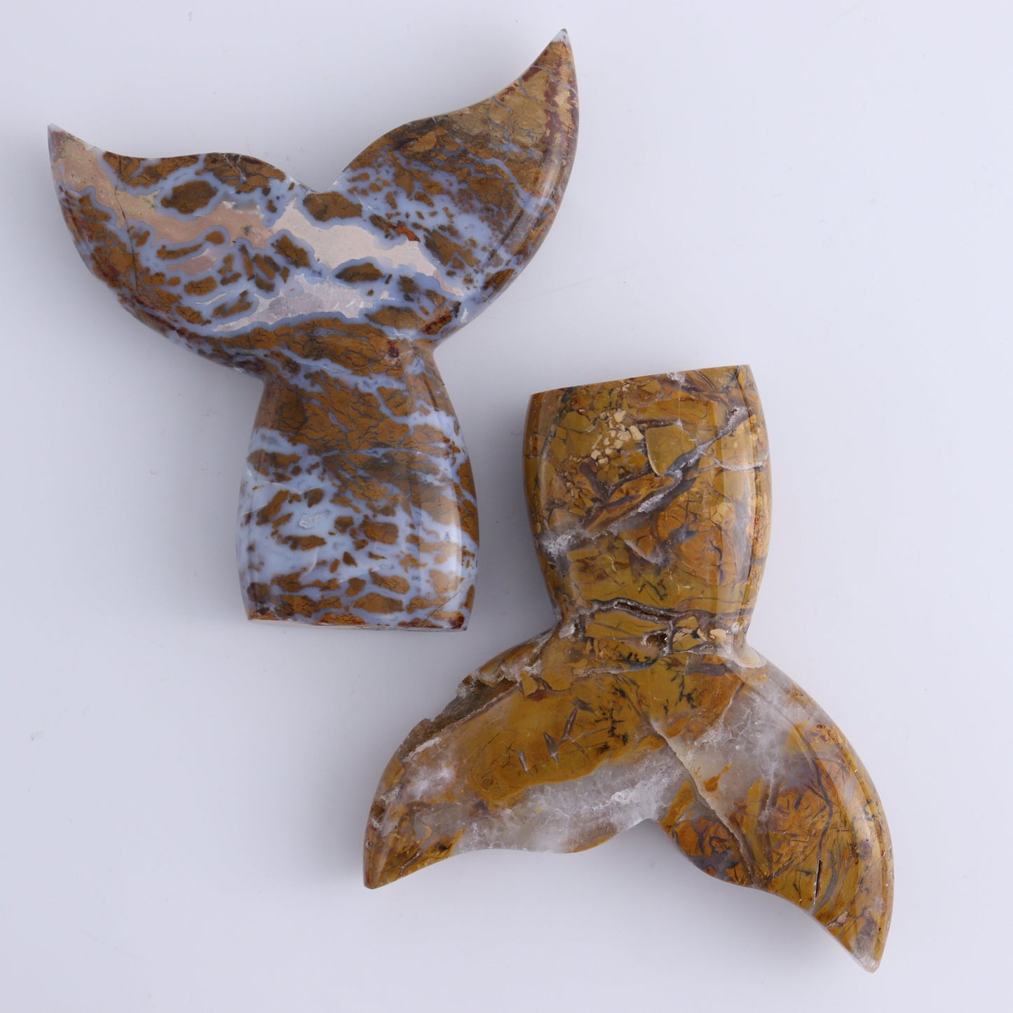 Brecciated Jasper Mermaid Tail Set of 6 - Expert Wholesale and Supplier of Wholesale Crystals & Bulk Gemstones, ["Brecciated Jasper","Indonesia","Mermaid Tail"]