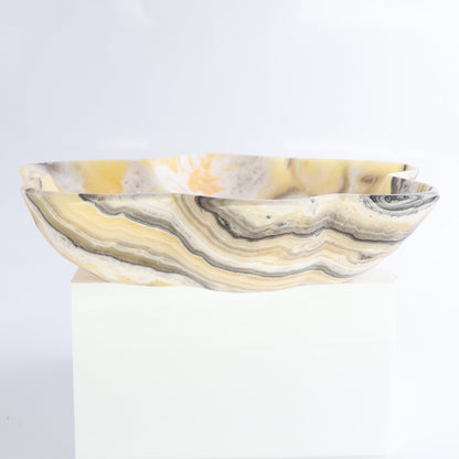 Zebra Onyx Bowl - Expert Wholesale and Supplier of Wholesale Crystals & Bulk Gemstones, ["Bowls","Mexico","onyx"]