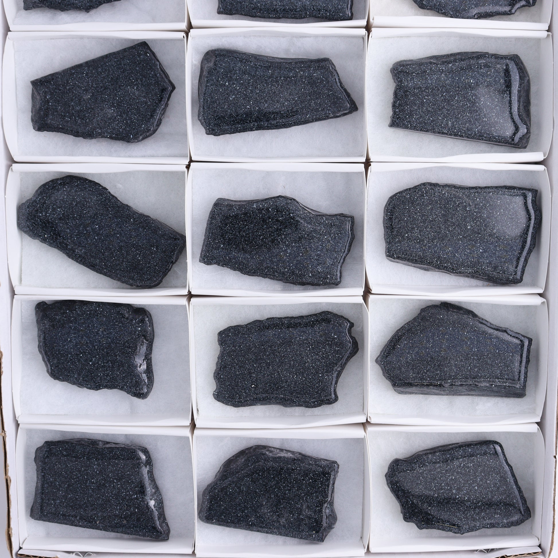 Specularite Flat of 18 - Expert Wholesale and Supplier of Wholesale Crystals & Bulk Gemstones, ["flat","Flats","Specularite","United States"]