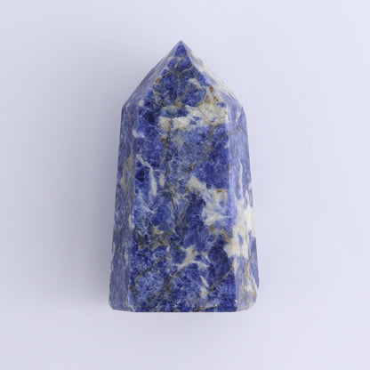 Sodalite Towers Set of 4 - Expert Wholesale and Supplier of Wholesale Crystals & Bulk Gemstones, ["Brazil","Sodalite","Towers"]