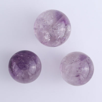 Amethyst Spheres Set of 9 - Expert Wholesale and Supplier of Wholesale Crystals & Bulk Gemstones, ["Amethyst","Brazil","Spheres"]