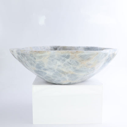 Blue Calcite Bowl