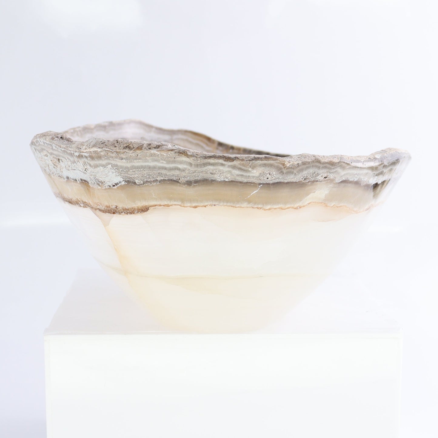 Mexican Onyx/Calcite Bowl - Expert Wholesale and Supplier of Wholesale Crystals & Bulk Gemstones, ["Bowls","Calcite","Mexico","onyx"]