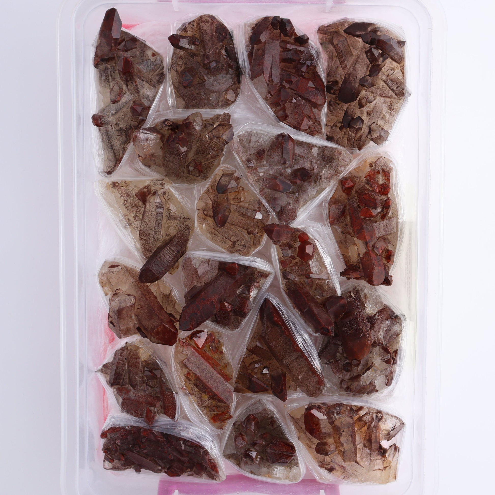 Hematite Quartz Flat from Morocco - Expert Wholesale and Supplier of Wholesale Crystals & Bulk Gemstones, ["Flats","Hematite","Matrix","Morocco","Quartz","Quartz Hematite"]