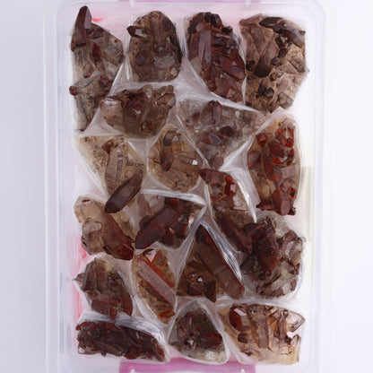 Hematite Quartz Flat from Morocco - Expert Wholesale and Supplier of Wholesale Crystals & Bulk Gemstones, ["Flats","Hematite","Matrix","Morocco","Quartz","Quartz Hematite"]