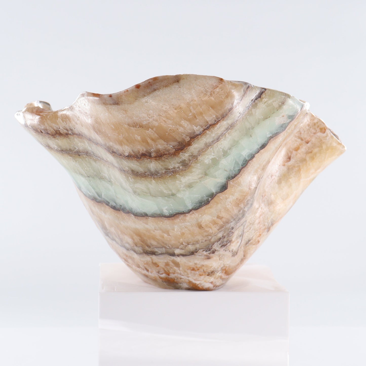 Mexican Onyx/Calcite Bowl - Expert Wholesale and Supplier of Wholesale Crystals & Bulk Gemstones, ["Bowls","Calcite","Mexico","onyx"]