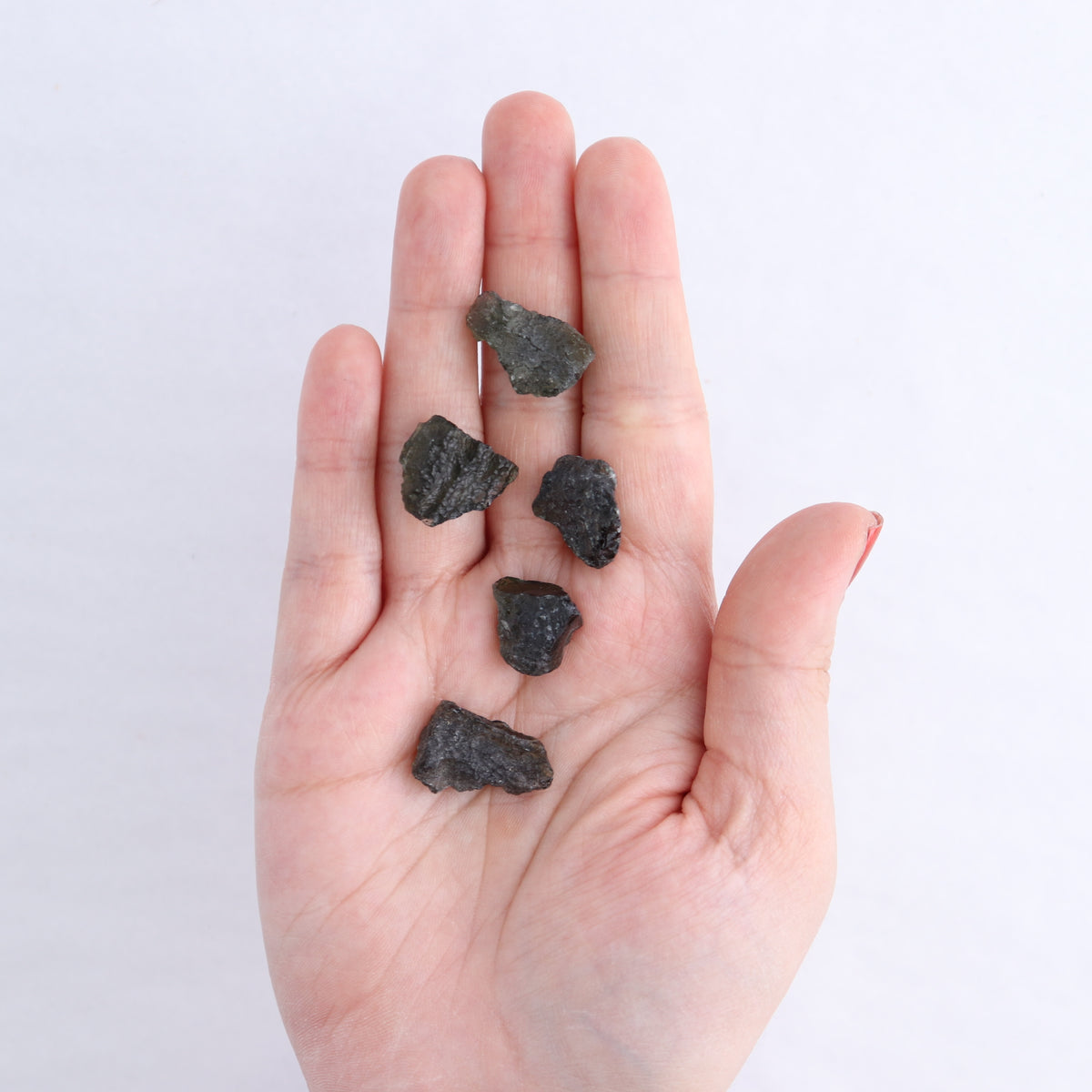 Moldavite Pieces Set of 5