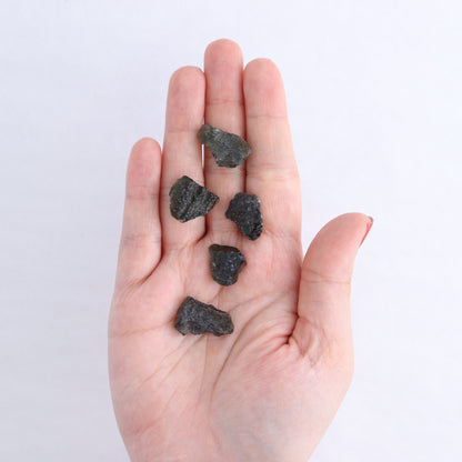 Moldavite Pieces Set of 5