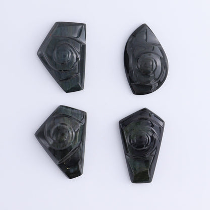 Rainbow Obsidian Cabs Set of 4