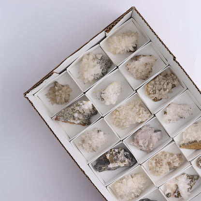 UV Reactive Calcite Flat Set of 18 - Expert Wholesale and Supplier of Wholesale Crystals & Bulk Gemstones, ["Calcite","Freeform","Freeforms","Mexico"]