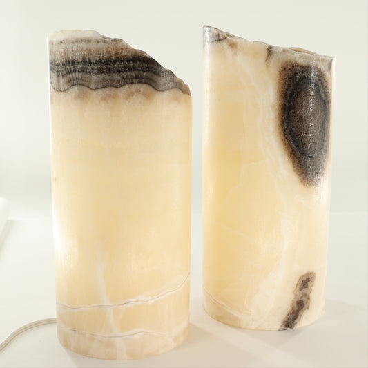 Onyx Lamps Set of 2 - Expert Wholesale and Supplier of Wholesale Crystals & Bulk Gemstones, ["Lamps","Mexico","onyx"]