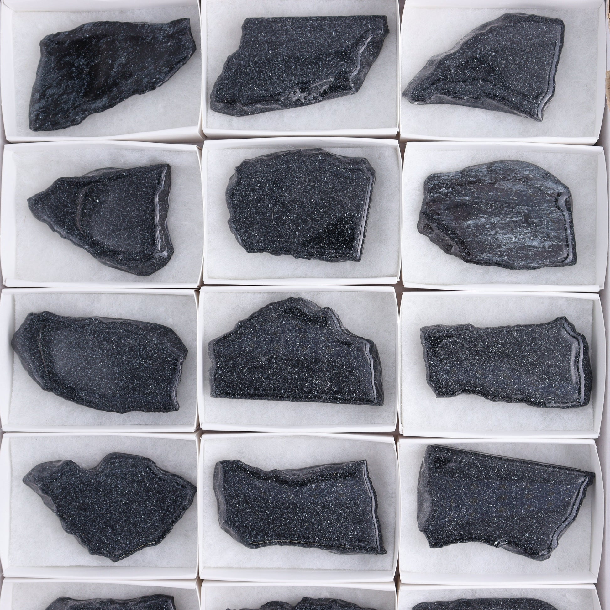 Specularite Flat of 18 - Expert Wholesale and Supplier of Wholesale Crystals & Bulk Gemstones, ["flat","Flats","Specularite","United States"]