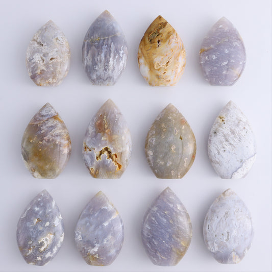 Agate Flames Set of 12 - Expert Wholesale and Supplier of Wholesale Crystals & Bulk Gemstones, ["Agate","flames"]