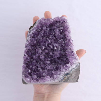 Uruguay Amethyst Cut Base Set of 6 - Expert Wholesale and Supplier of Wholesale Crystals & Bulk Gemstones, ["Amethyst","Cut Base","Uruguay"]