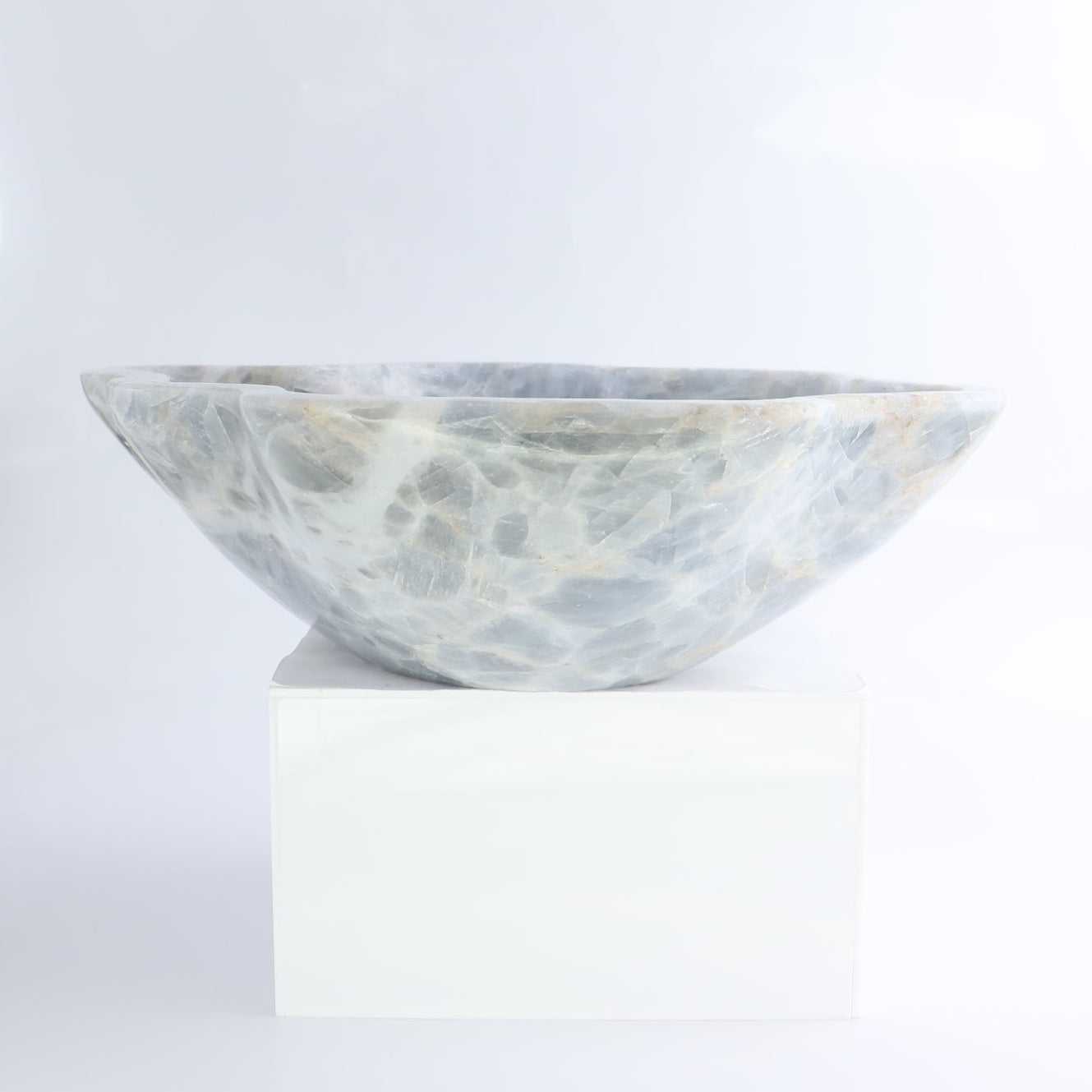 Blue Calcite Bowl