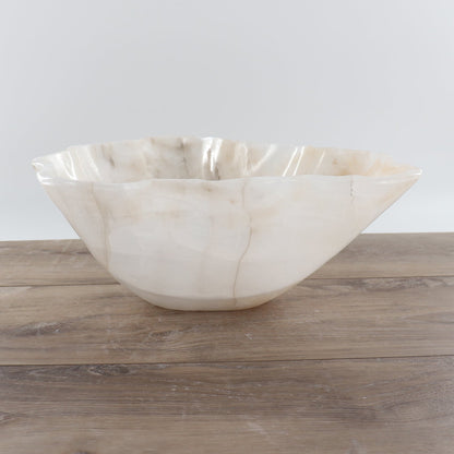 Mexican Onyx/Calcite Bowl 15"