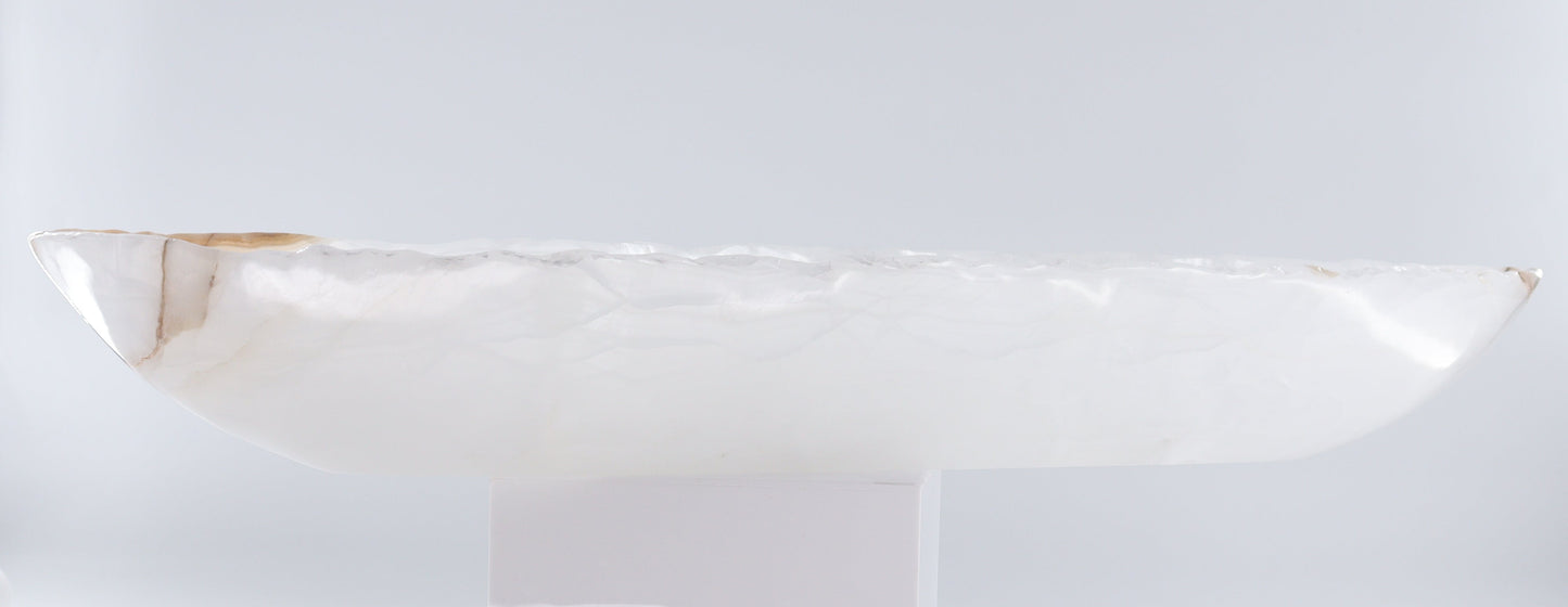 Onyx Canoe Bowl - Expert Wholesale and Supplier of Wholesale Crystals & Bulk Gemstones, ["Bowls","canoe","Mexico","onyx"]