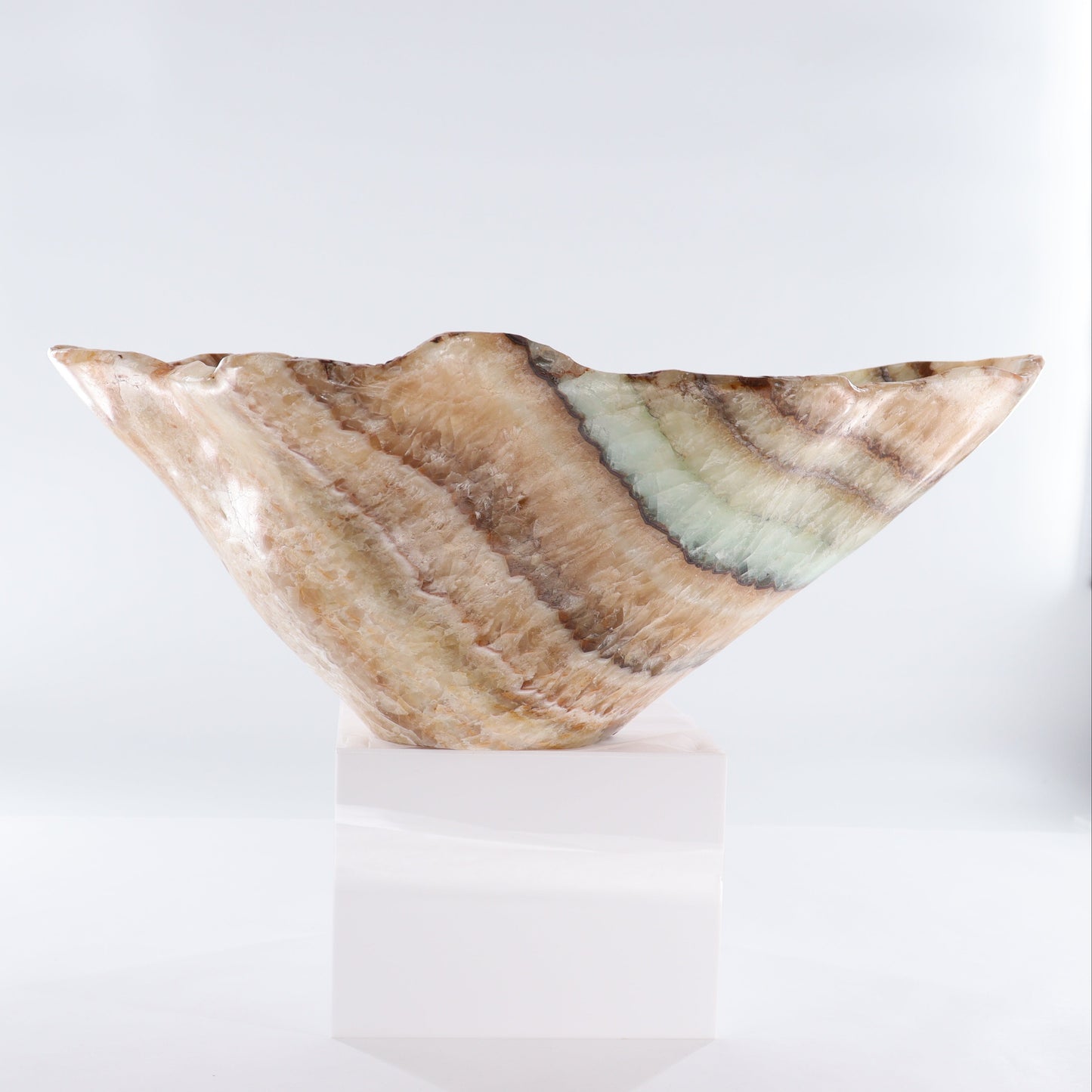 Mexican Onyx/Calcite Bowl - Expert Wholesale and Supplier of Wholesale Crystals & Bulk Gemstones, ["Bowls","Calcite","Mexico","onyx"]