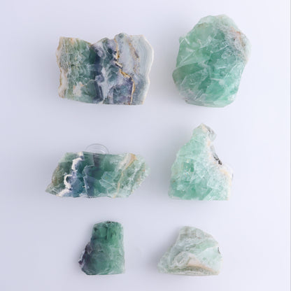 Fluorite Face Polished Set of 6 - Expert Wholesale and Supplier of Wholesale Crystals & Bulk Gemstones, ["Face Polished","Fluorite","Mexico"]