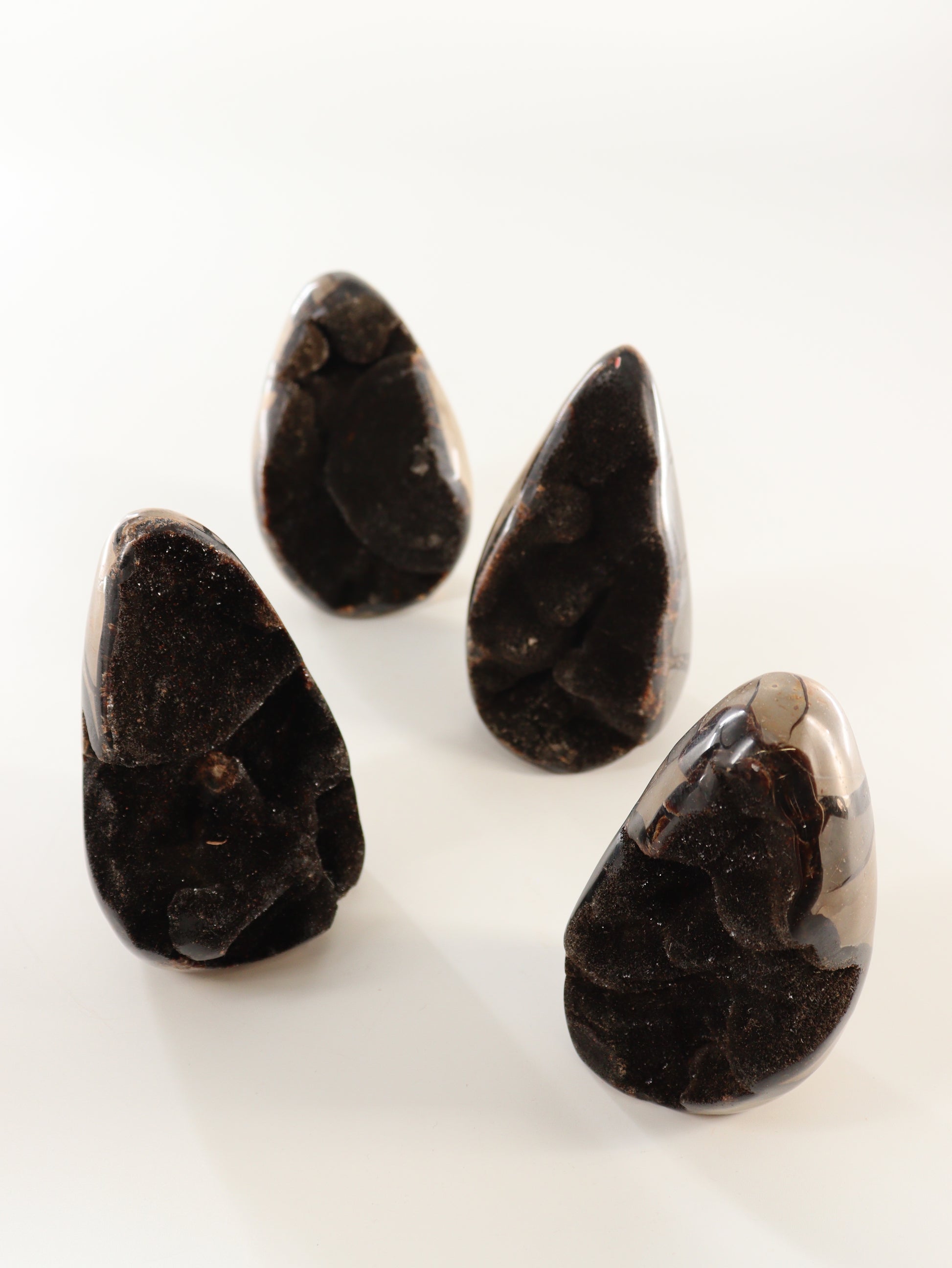 Septarian Cut Bases Set of 4 - Expert Wholesale and Supplier of Wholesale Crystals & Bulk Gemstones, []