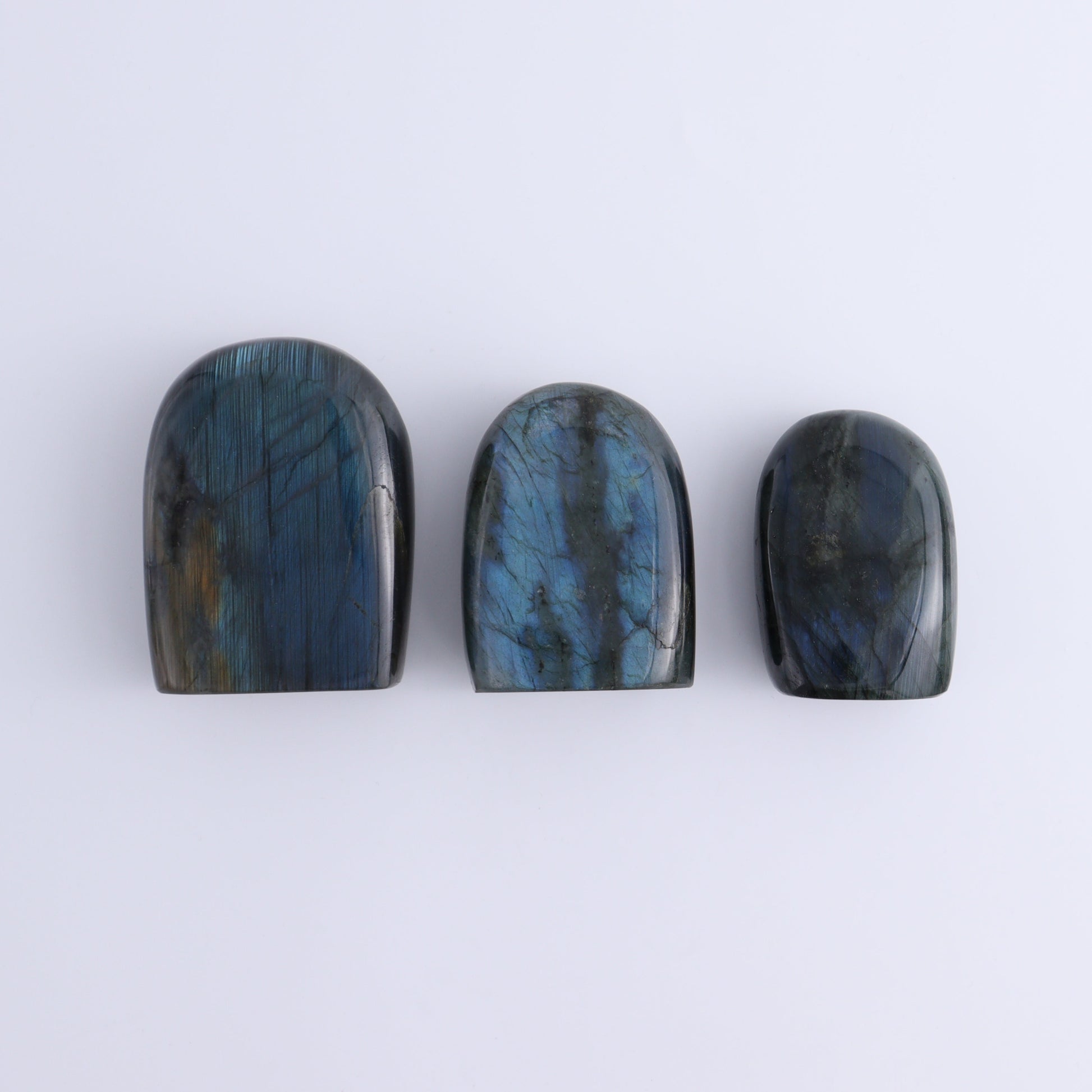 Labradorite Freeform Set of 9 - Expert Wholesale and Supplier of Wholesale Crystals & Bulk Gemstones, ["Freeforms","Labradorite","Madagascar"]