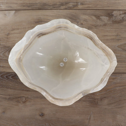 Mexican Onyx/Calcite Bowl 12"