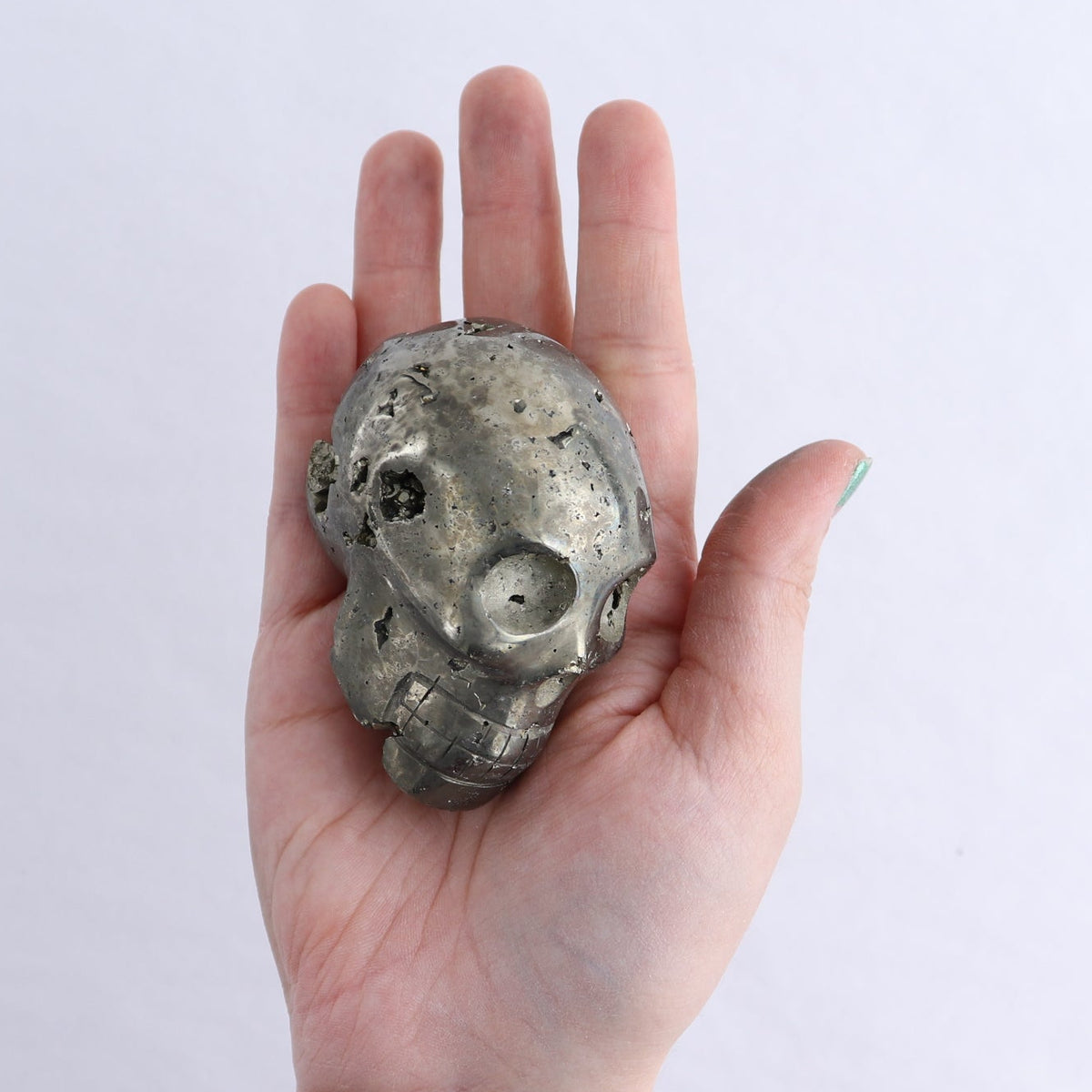 Pyrite Skulls Set of 3