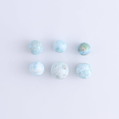 Larmiar Spheres Set of 12 - Expert Wholesale and Supplier of Wholesale Crystals & Bulk Gemstones, ["Larimar","Spheres"]