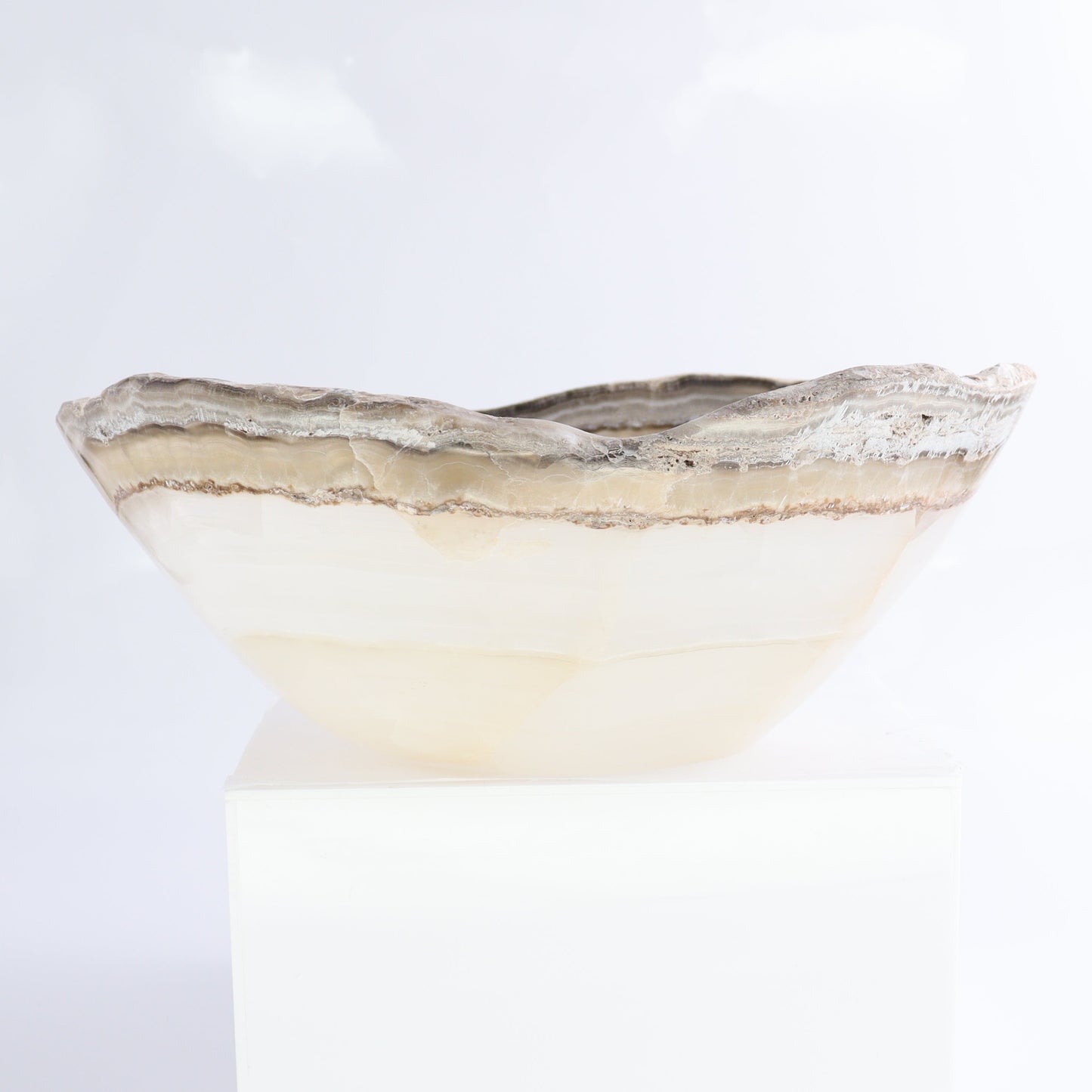 Mexican Onyx/Calcite Bowl - Expert Wholesale and Supplier of Wholesale Crystals & Bulk Gemstones, ["Bowls","Calcite","Mexico","onyx"]