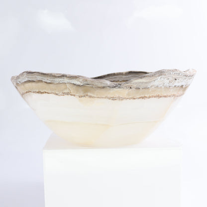 Mexican Onyx/Calcite Bowl - Expert Wholesale and Supplier of Wholesale Crystals & Bulk Gemstones, ["Bowls","Calcite","Mexico","onyx"]